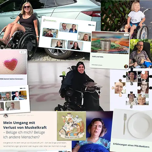 Eine Fotokollage mit verschiedenen Bildern der Artikel des Jahres 2024. Inklusive Bilder einiger Autoren.